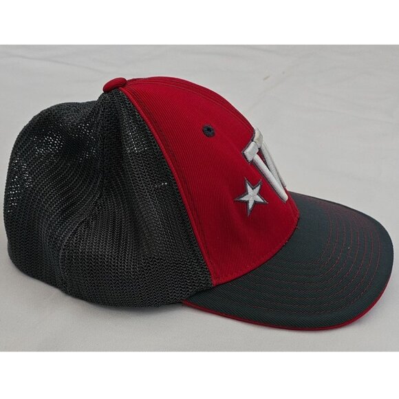 Pacific Headwear Washington Nationals On Field Pro Model Hat Red/Black Size S-M - Picture 4 of 6
